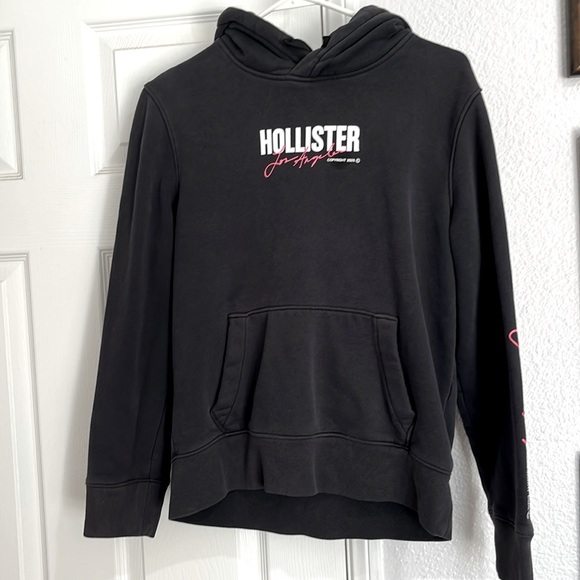 Hollister XS HoodieSweatshirt Men’s Black - Picture 1 of 4